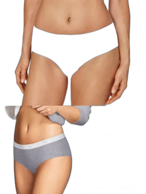 Image du produit sloggi 100 Soft Cotton Hipster Lot de 2