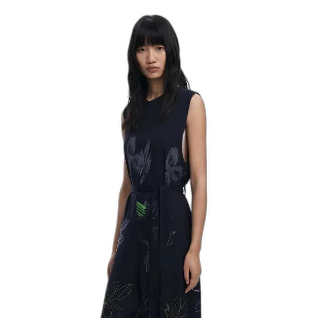 Produktbild zu Desigual Ärmelloser bedruckter Palazzo Jumpsuit