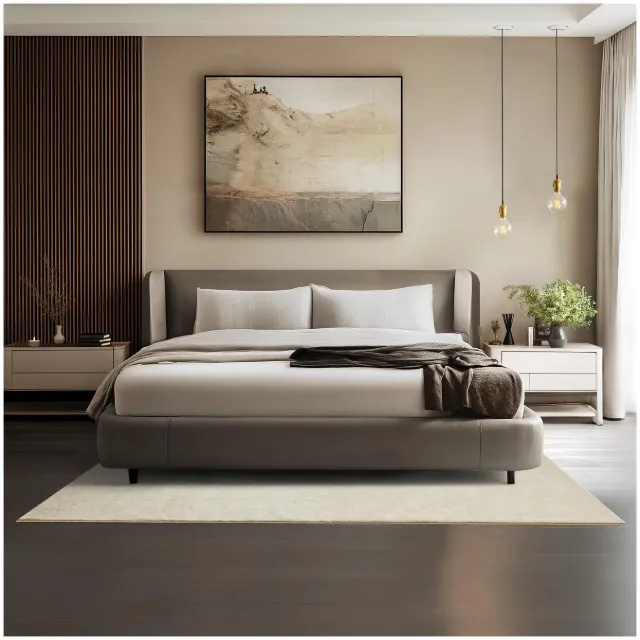 Image du produit Tectake Kurzflorteppich Soft Zone verschiedene Größen und Farben flauschige Oberfläche, 1630 g/m² Florgewicht