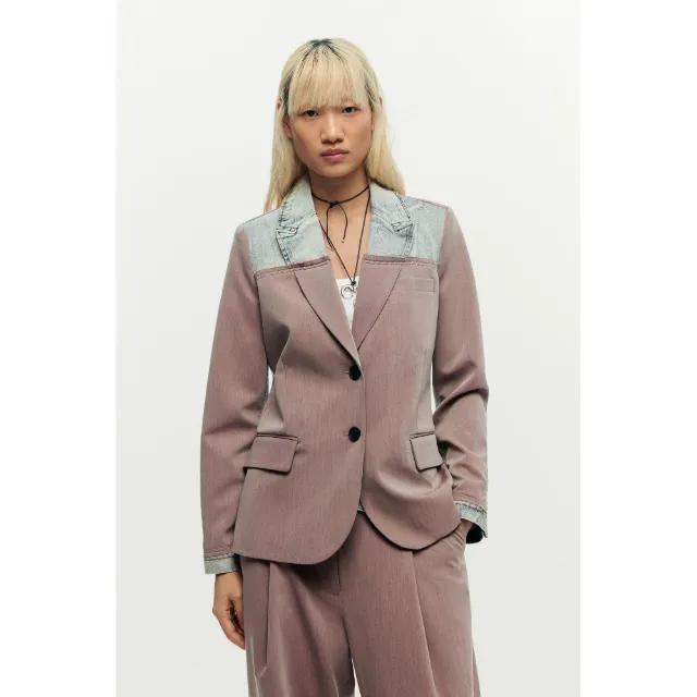 Produktbild zu Desigual Denim Detail Blazer Jacke