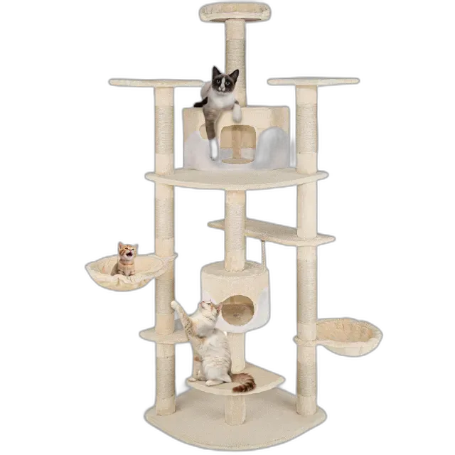 Image du produit Tectake Kratzbaum Fippi 201 cm Sisal