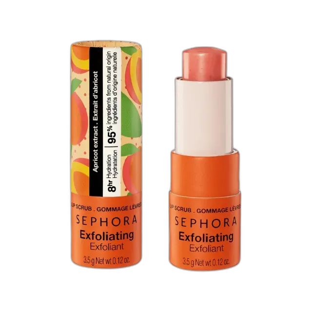 Image du produit SEPHORA Gommage lèvres exfoliant - Soin des lèvres avec 8 heures d'hydratation