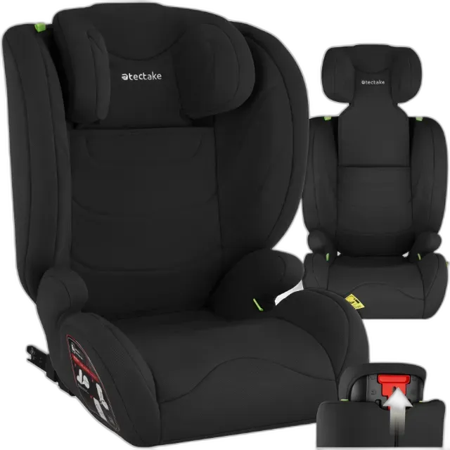 Produktbild zu Tectake Autositz Levi i-Size Zulassung, ISOFIX-Installation, mit Seitenaufprallschutz höhenverstellbare Kopfstütze
