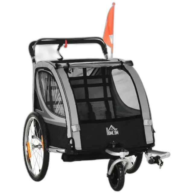 Produktbild zu HOMCOM Kinderfahrradanhänger