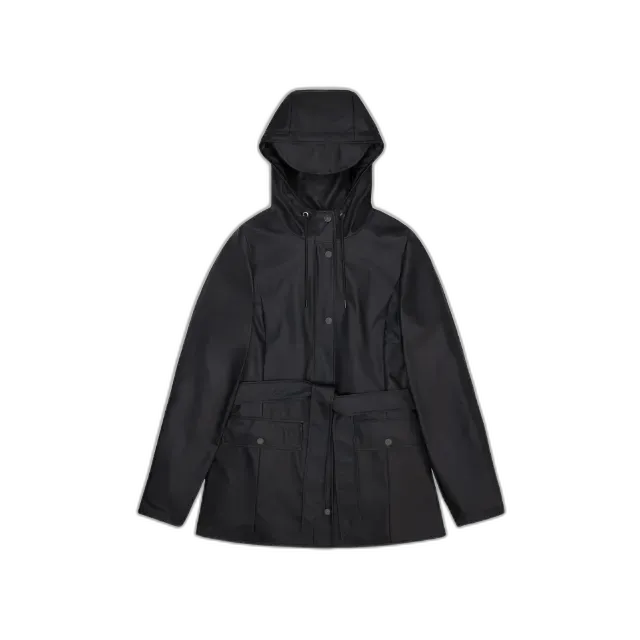 Image du produit RAINS Curve Veste imperméable à capuche et ceinture