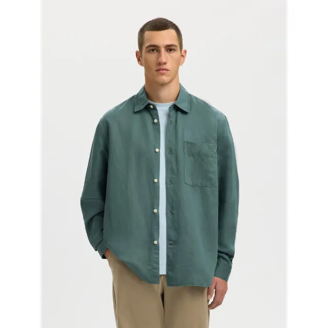Produktbild zu SELECTED Modern Fit Kurzarmhemd