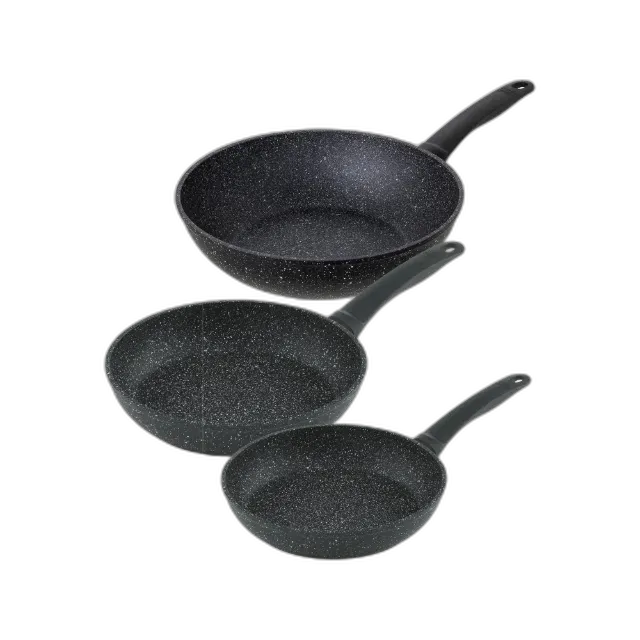Image du produit KUHN RIKON Set poêle à frire/wok Easy Induction Marble