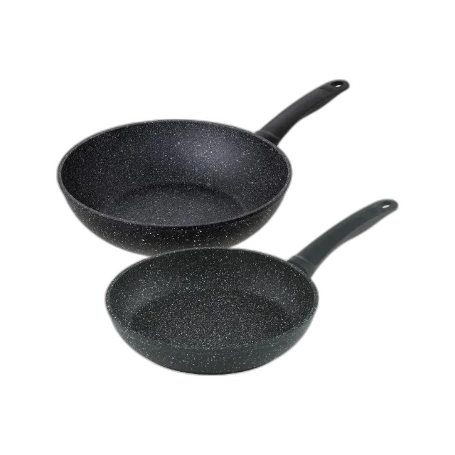 Image du produit KUHN RIKON Set poêle à frire/wok Easy Induction Marble