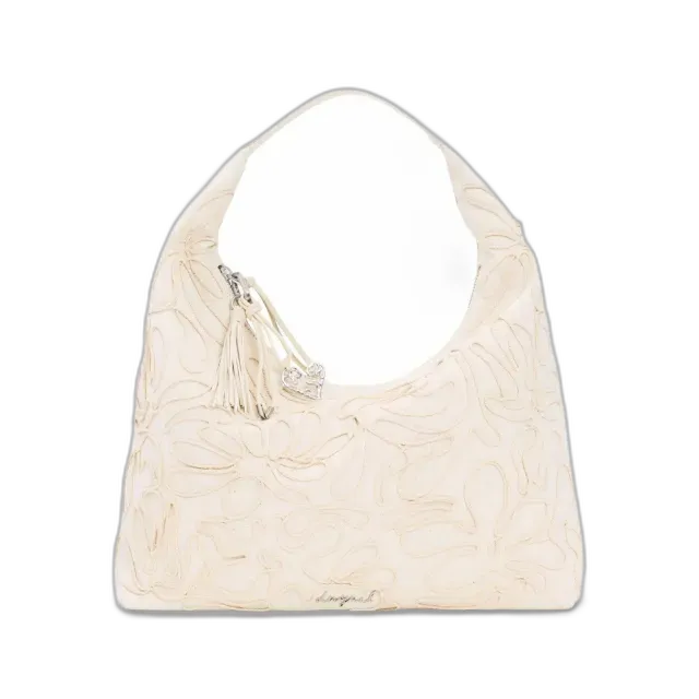 Produktbild zu Desigual Geprägte Schultertasche mit Blumenmuster