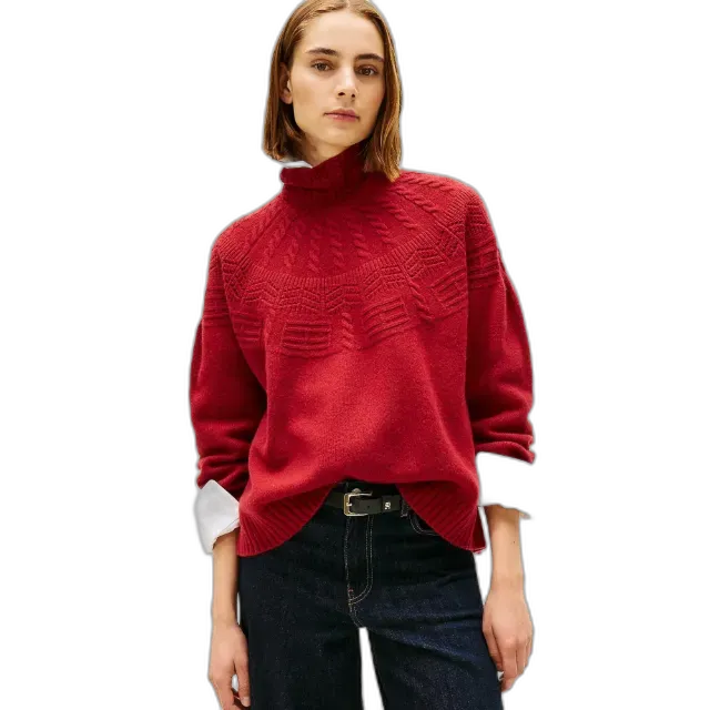 Produktbild zu TOMMY HILFIGER Pullover Collo Alto Vestibilità Classica