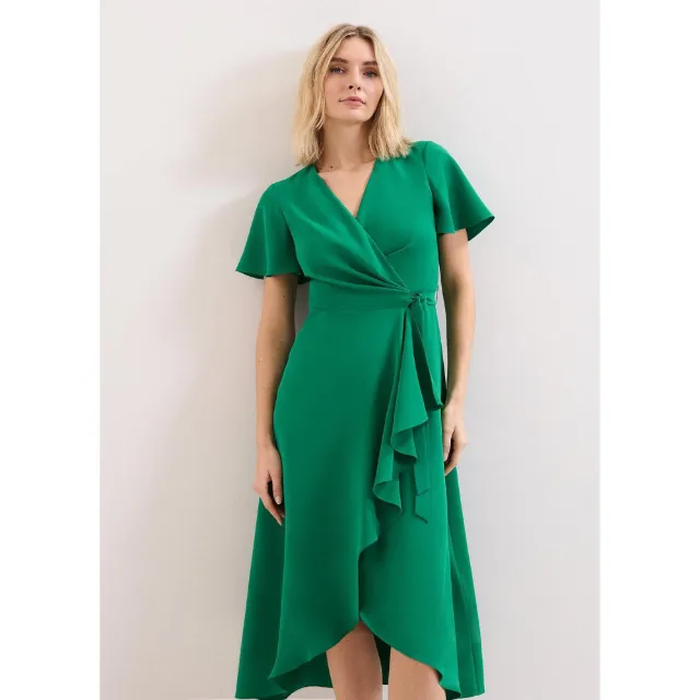 Image du produit Phase Eight Julissa Robe Midi Portefeuille