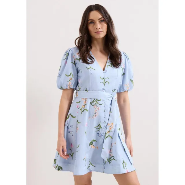 Produktbild zu Phase Eight Velma Kurzes Kleid mit Blumenmuster