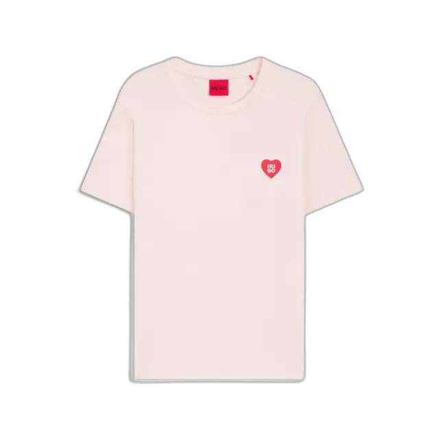 Immagine del prodotto HUGO T-shirt girocollo con logo a cuore