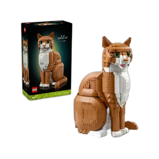 Image du produit LEGO® 21376 Le chat roux