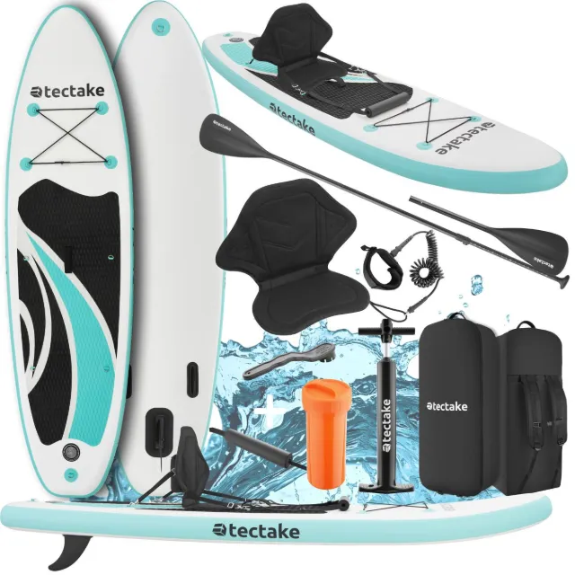 Immagine del prodotto Tectake Tavola da stand up paddle 2 in 1 da 288 cm Palagios Fabbricata in materiale drop-stitch