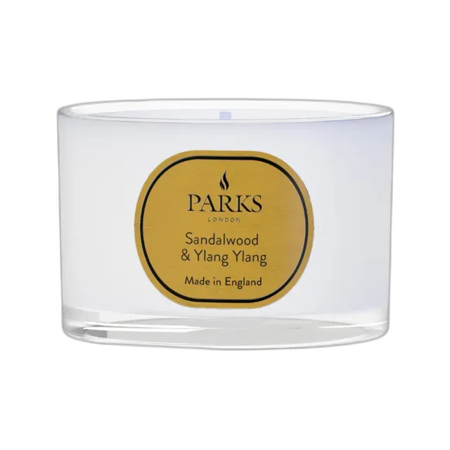 Produktbild zu Parks London Duftkerze im Glas Sandalwood & Ylang Ylang