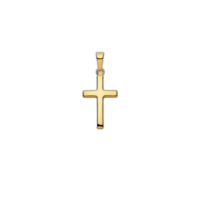 Immagine del prodotto MUAU Schmuck Pendentif croix en or jaune 750, 26x12mm