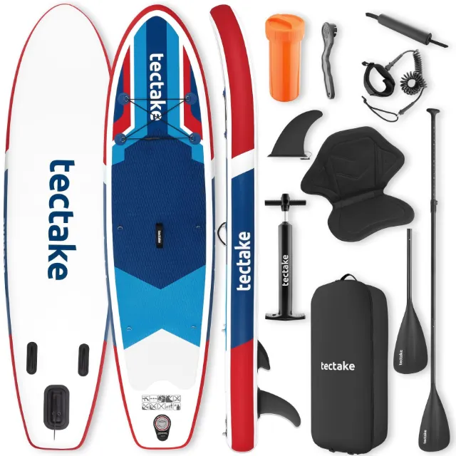 Immagine del prodotto Tectake Tavola da stand up paddle 2 in 1 da 288 cm Palagios Fabbricata in materiale drop-stitch