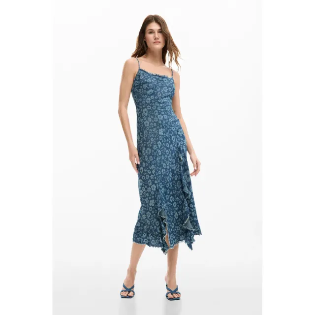 Produktbild zu Desigual Geblümtes Midi-Kleid