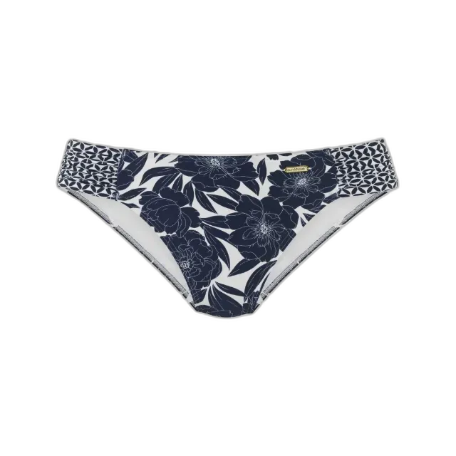 Produktbild zu LASCANA Bas de bikini imprimé floral