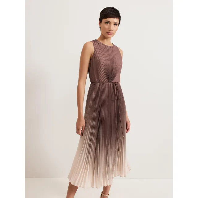 Image du produit Phase Eight Simara Robe Midi Plissée Ombrée