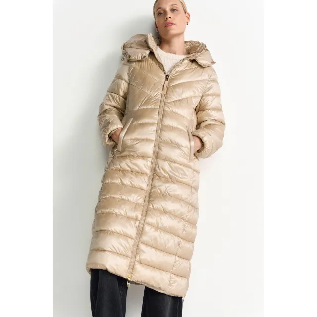 Image du produit Rich & Royal Manteau long matelassé à capuche