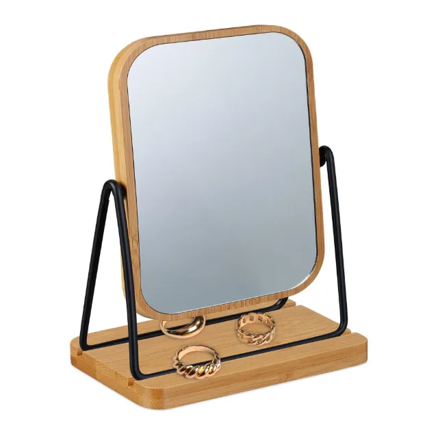 Immagine del prodotto Northix Miroir de table avec cadre en bambou