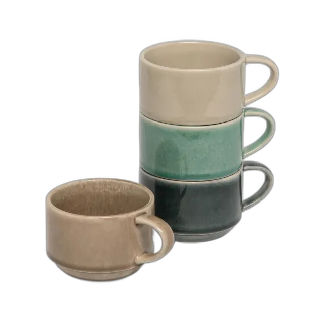 Image du produit Manor Home Lot de 4 tasses à café Dreamy