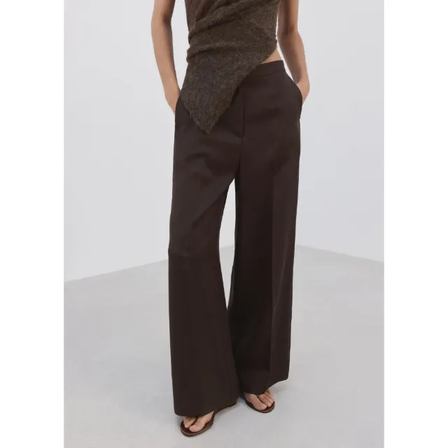 Image du produit MANGO FLUID Pantaloni a Gamba Larga