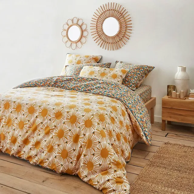Image du produit La Redoute Intérieurs Jahia Duvetbezug reine Baumwolle