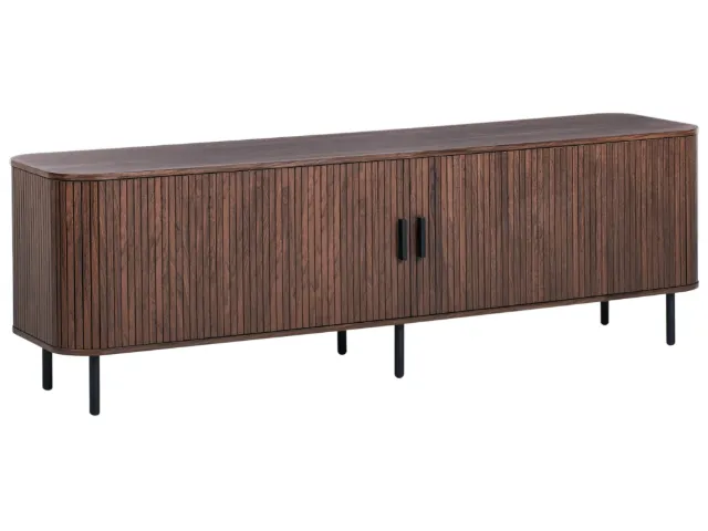Produktbild zu Beliani TV-Möbel aus MDF-Platte Retro BRADLEY