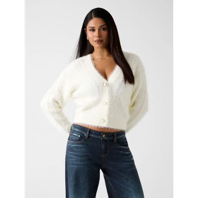 Produktbild zu GUESS Cardigan Corto in Maglia Morbida