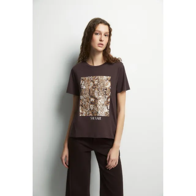 Produktbild zu Sfera T-shirt stampa peperoncino piccante