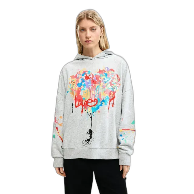 Produktbild zu Desigual Sweat-shirt à capuche Imprimé coloré