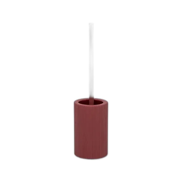 Produktbild zu Manor Home WC-Bürstengarnitur Color Rilled