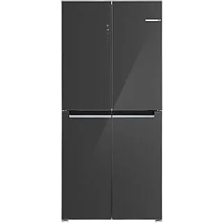 Produktbild zu BOSCH KMC85LEEA Serie 4 Kühl- / Gefrierkombination (E, 1895 mm hoch, Metallic grey)