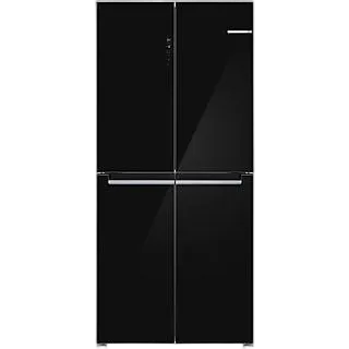 Produktbild zu BOSCH KMC85LBEA Serie 4 Foodcenter/Side-by-Side (E, 1895 mm hoch, Schwarz)