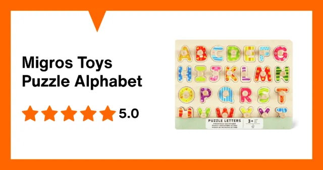 Immagine del prodotto Migros Toys Puzzle Alphabet