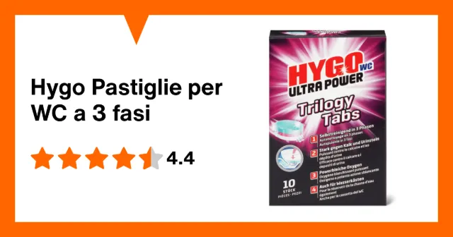 Produktbild zu Hygo Pastiglie per WC a 3 fasi