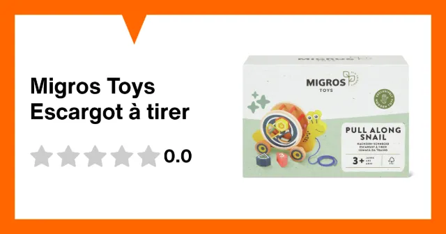 Immagine del prodotto Migros Toys Escargot à tirer