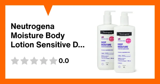 Image du produit Neutrogena Moisture Body Lotion Sensitive Duo glycérine, pro-céramide