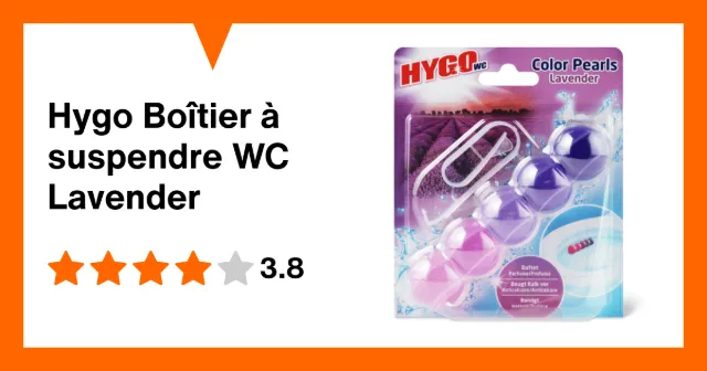 Produktbild zu Hygo Boîtier à suspendre WC Lavender
