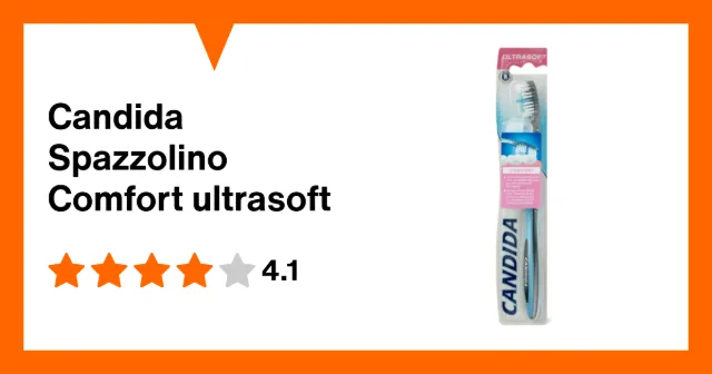 Produktbild zu Candida Spazzolino Comfort ultrasoft