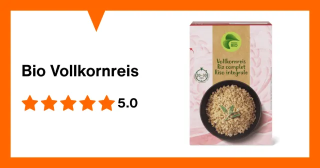 Produktbild zu Bio Vollkornreis