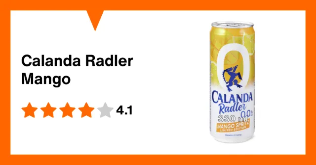 Image du produit Calanda Radler Mango
