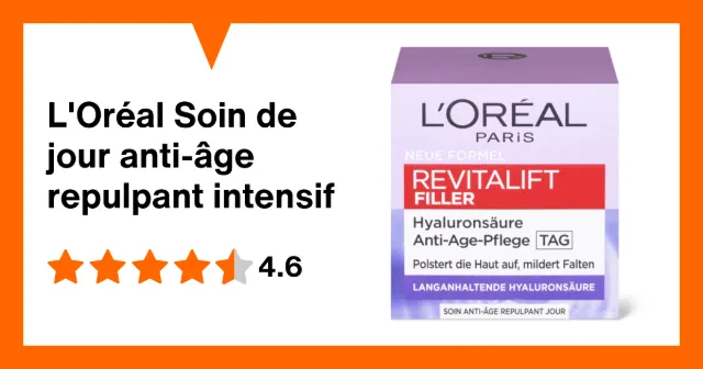 Image du produit L'Oréal Soin de jour anti-âge repulpant intensif
