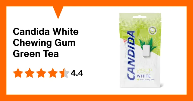 Image du produit Candida White Chewing Gum Green Tea