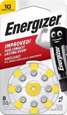 Produktbild zu Energizer Hörgerätebatterien 10/1.4V