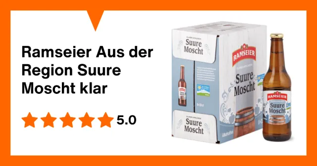 Image du produit Ramseier Aus der Region Suure Moscht klar