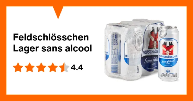 Image du produit Feldschlösschen Lager sans alcool